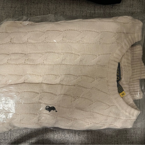 Polo Cable Knit Sweater - Picture 4 of 4